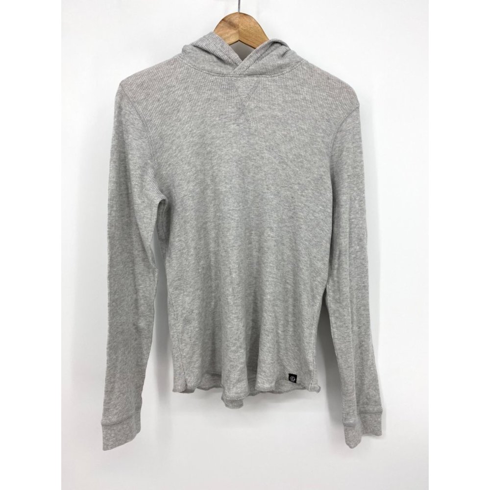 Treasure & Bond hooded thermal waffle knit hoodie NEW